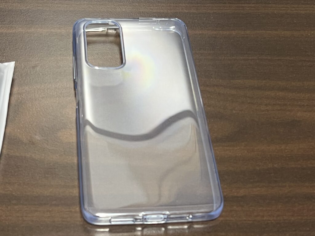 RedmiNote11_付属シリコンケース
