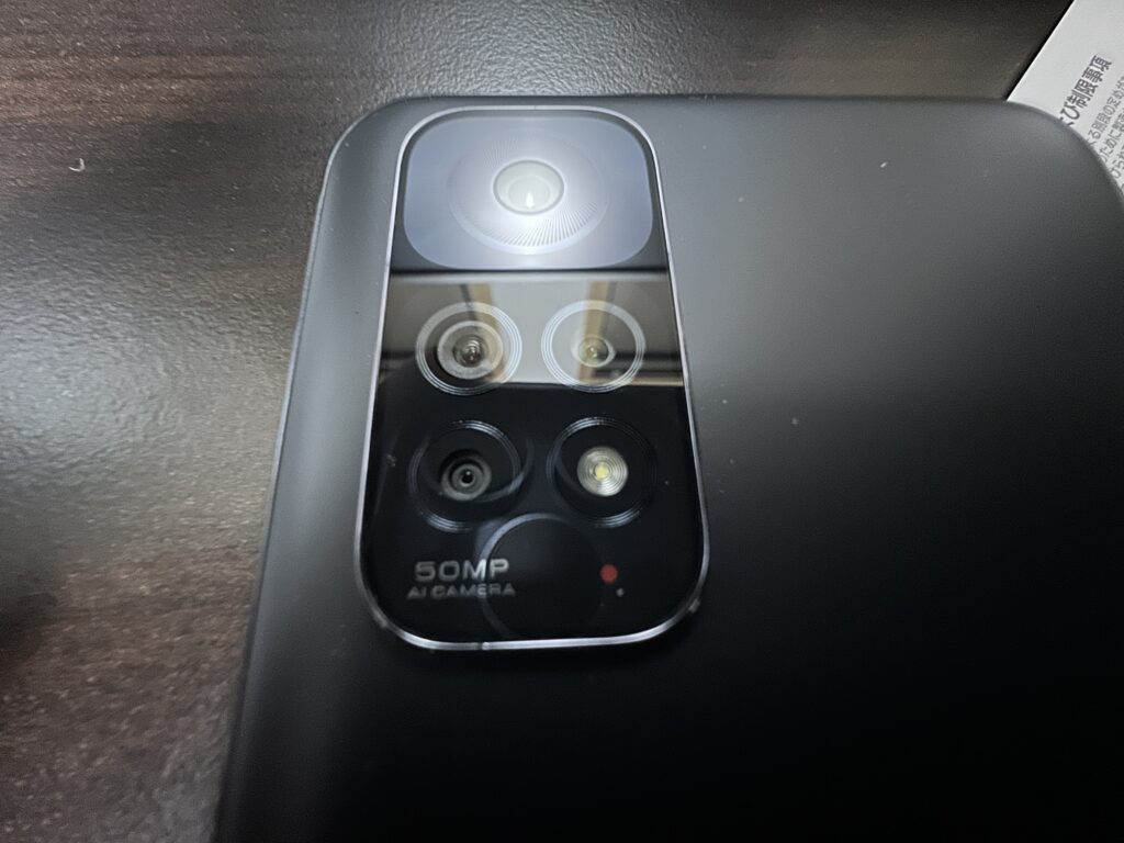 RedmiNote11_カメラモジュール