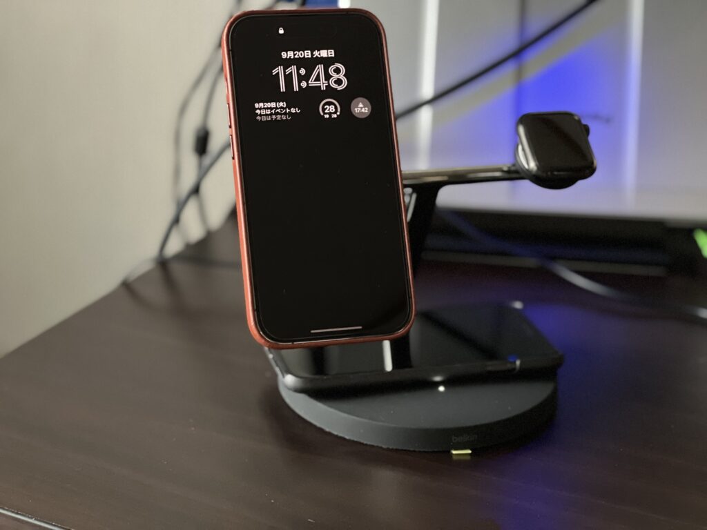 belkin_3つ同時充電